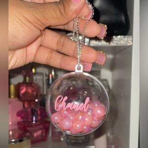 Personalized Name Pearl Ornament
